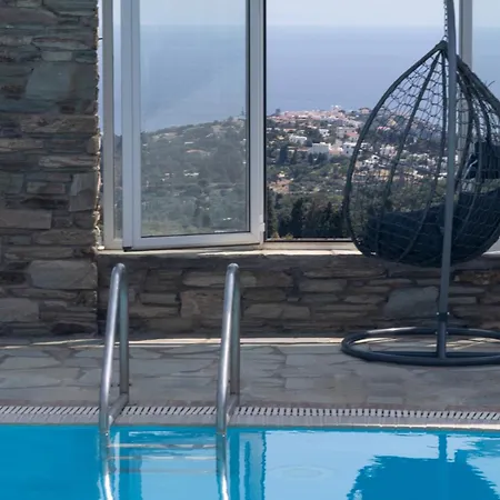 Perla Pool Andros 酒店 *